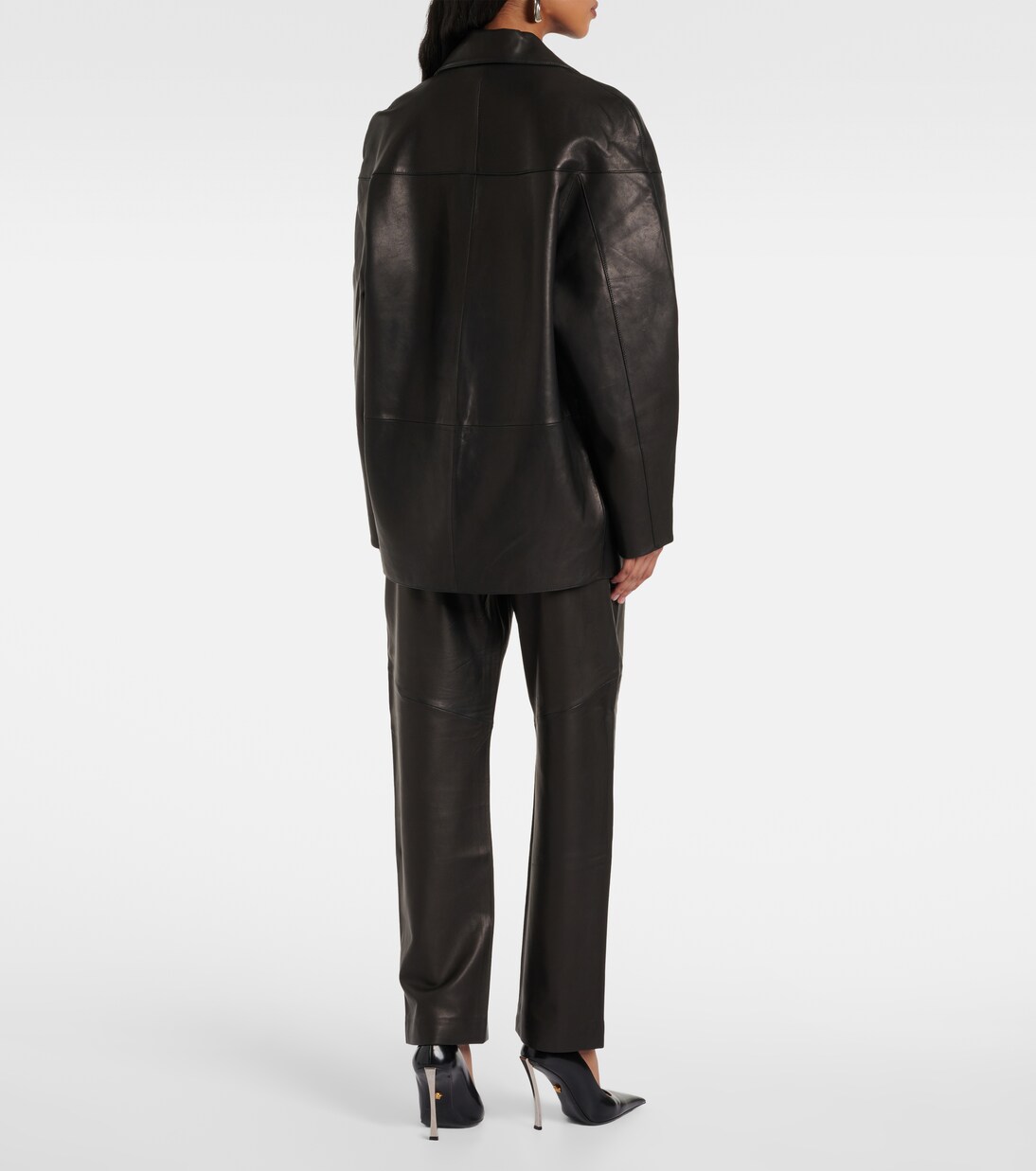 Blazer Slouchy aus Leder | The Sei