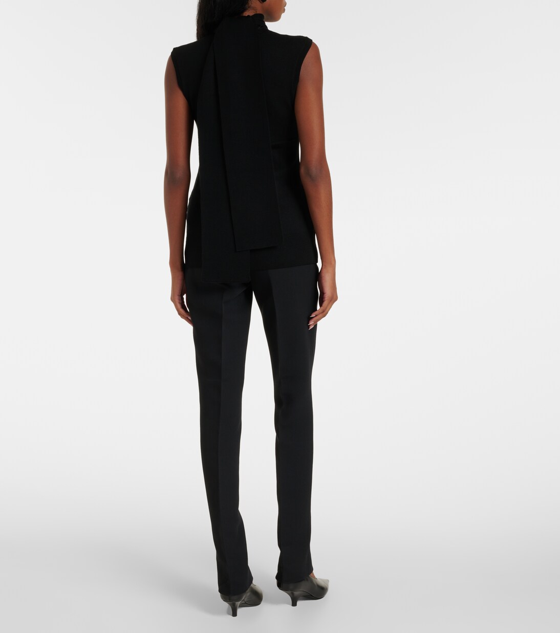 Top aus einem Wollgemisch | Toteme