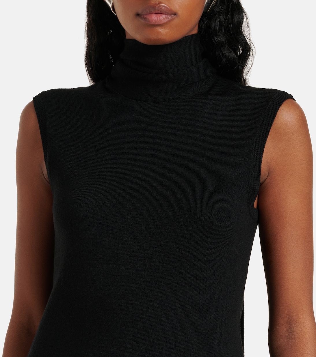 Top aus einem Wollgemisch | Toteme