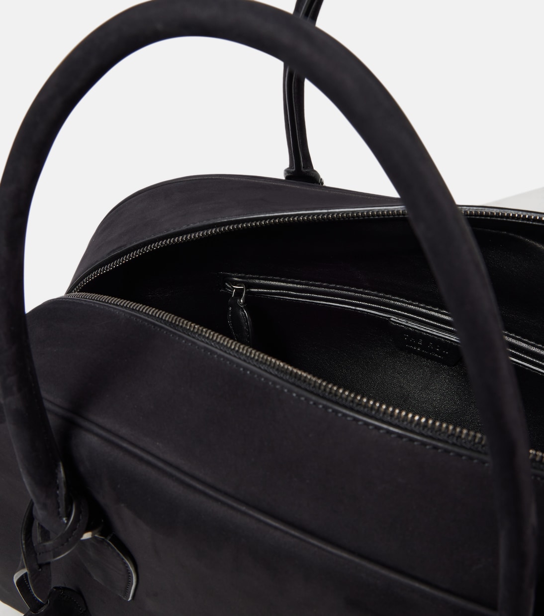 India 15.75 suede tote bag | The Row