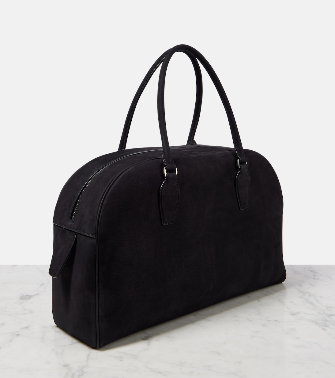 India 15.75 suede tote bag | The Row