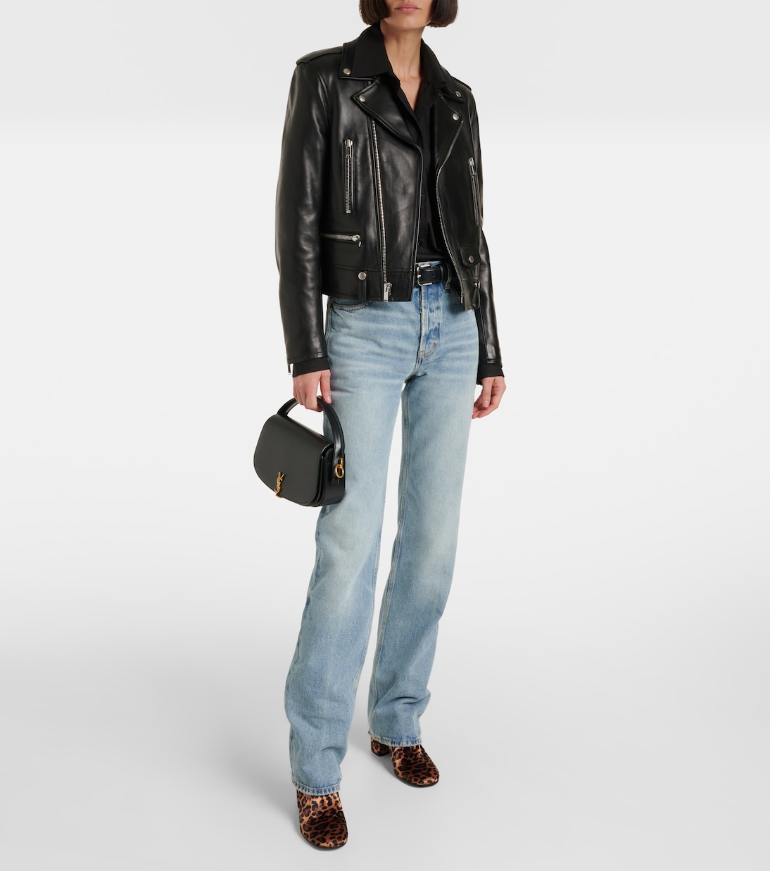 Bedruckte Ankle Boots Joelle 70 aus Samt | Gianvito Rossi