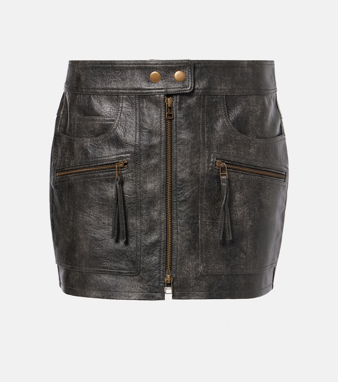 Minirock Claudine aus Lederimitat | Marant Etoile