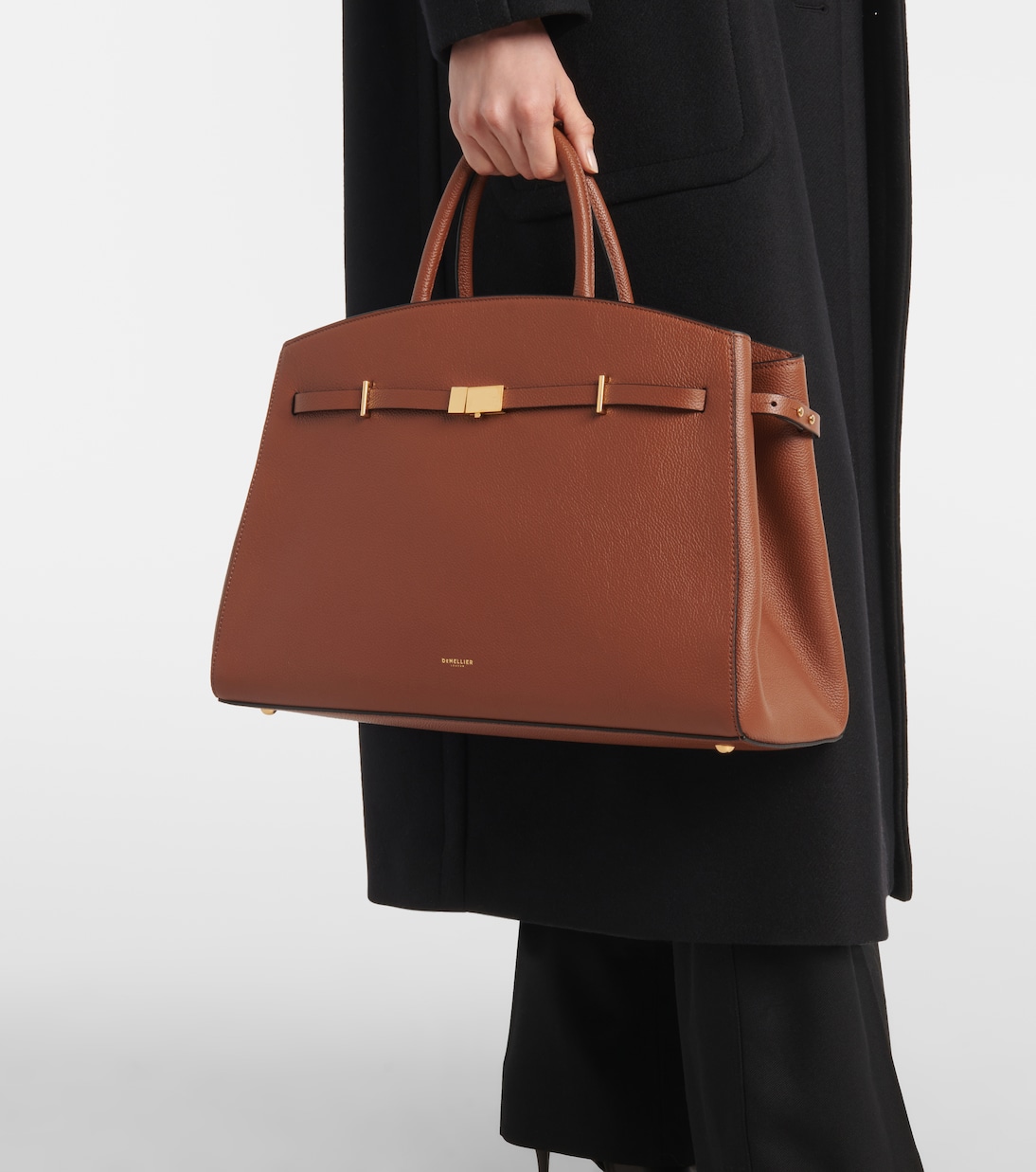Hudson Small leather tote bag | DeMellier