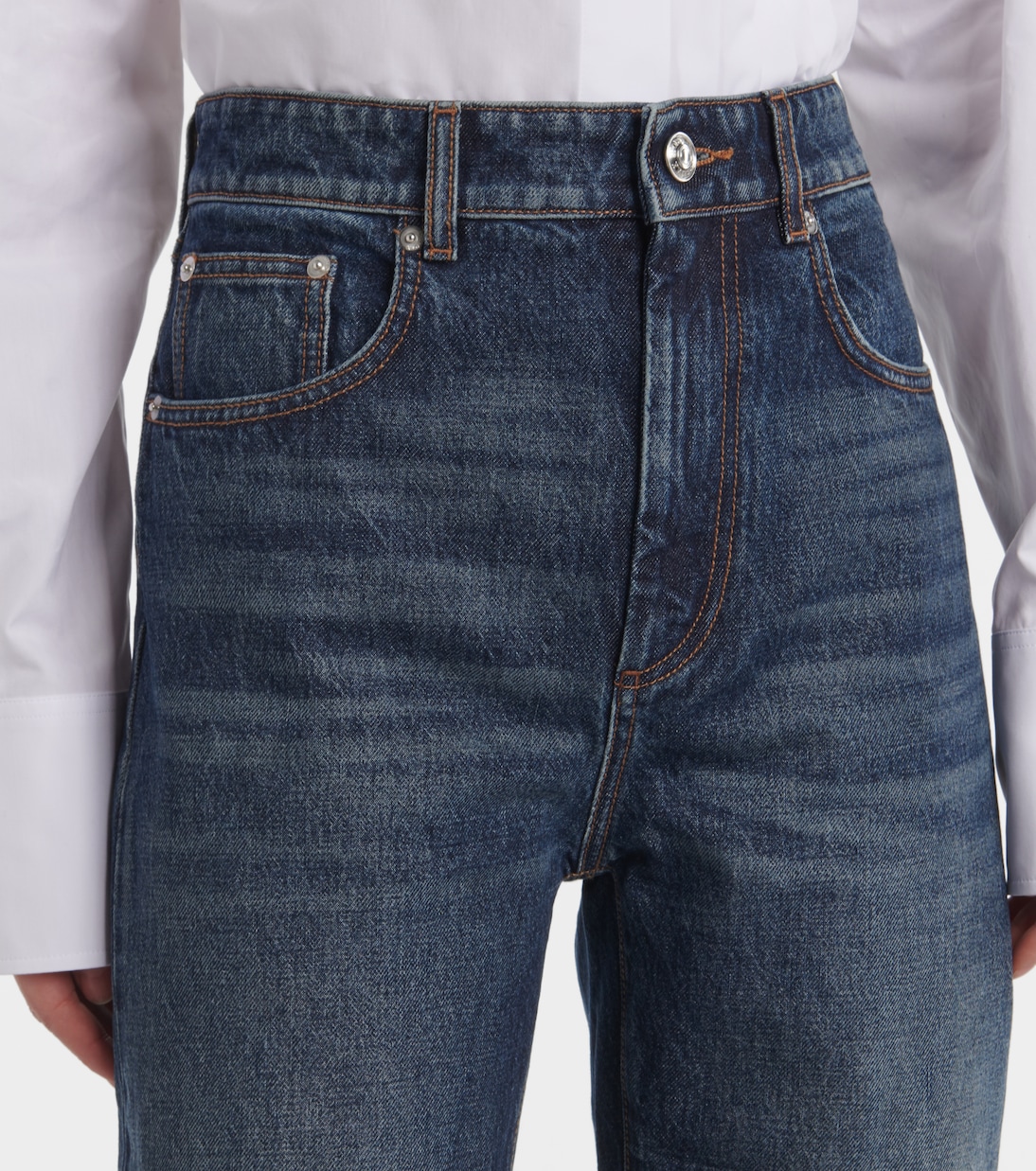Mid-Rise Straight Jeans | Sportmax