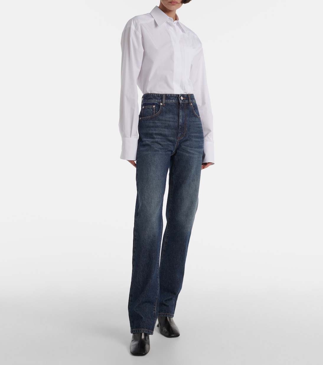 Mid-Rise Straight Jeans | Sportmax