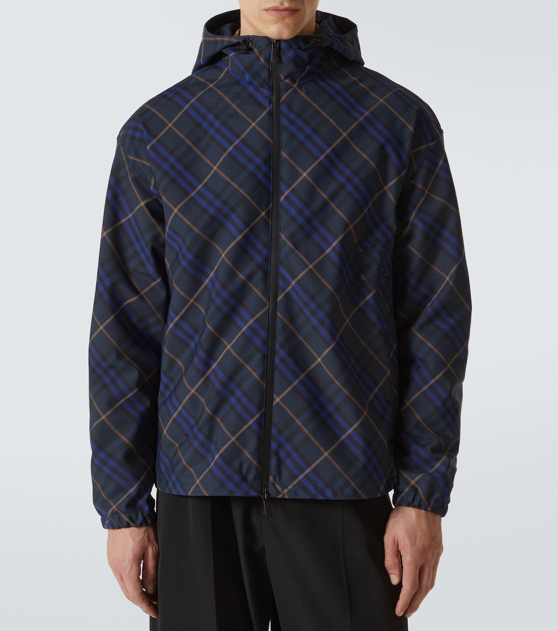 Checked windbreaker jacket | Burberry