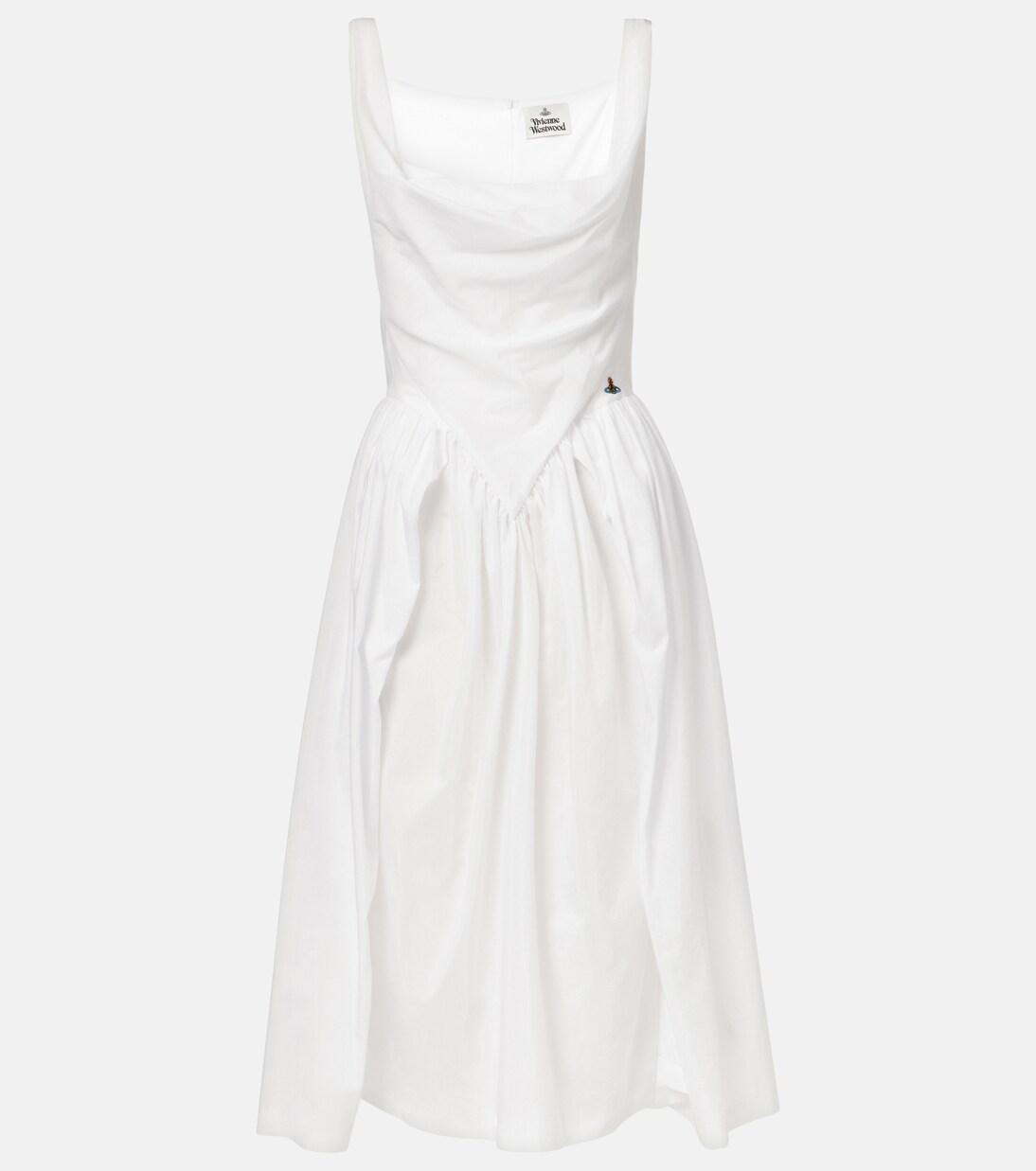 Robe midi Sunday en coton et soie | Vivienne Westwood