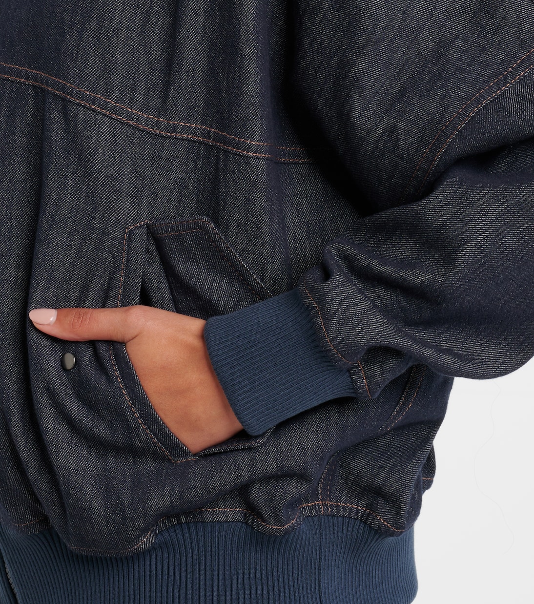 Bomberjacke aus Denim | Brunello Cucinelli