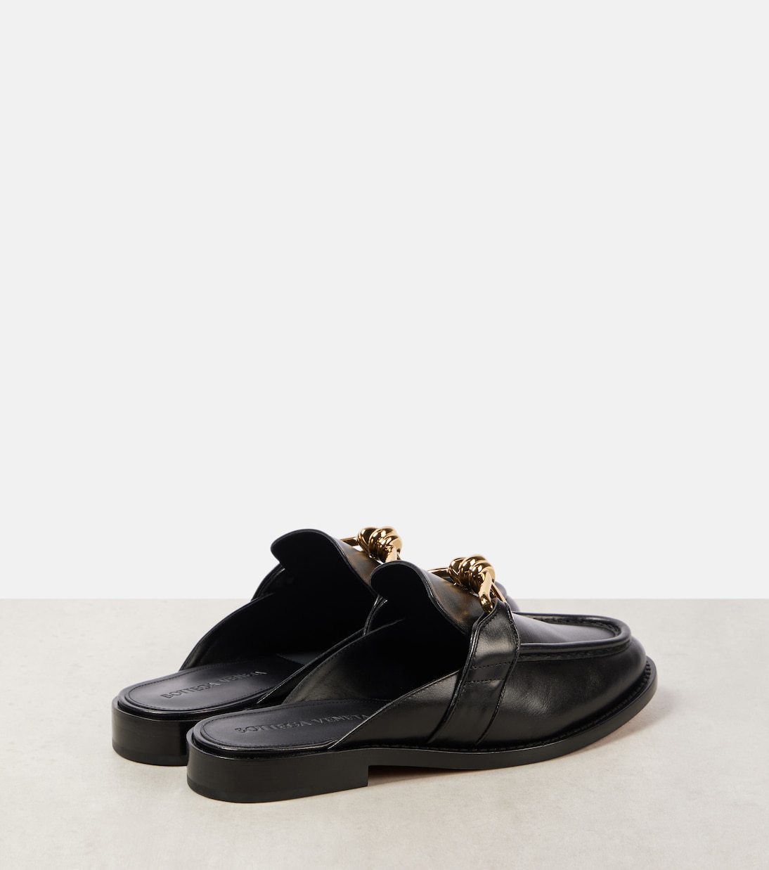 Astaire Knot leather mules | Bottega Veneta