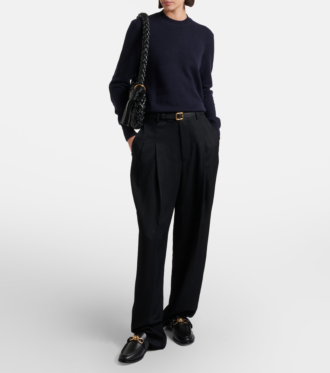 Astaire Knot leather mules | Bottega Veneta