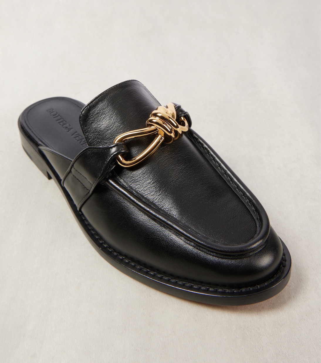Astaire Knot leather mules | Bottega Veneta