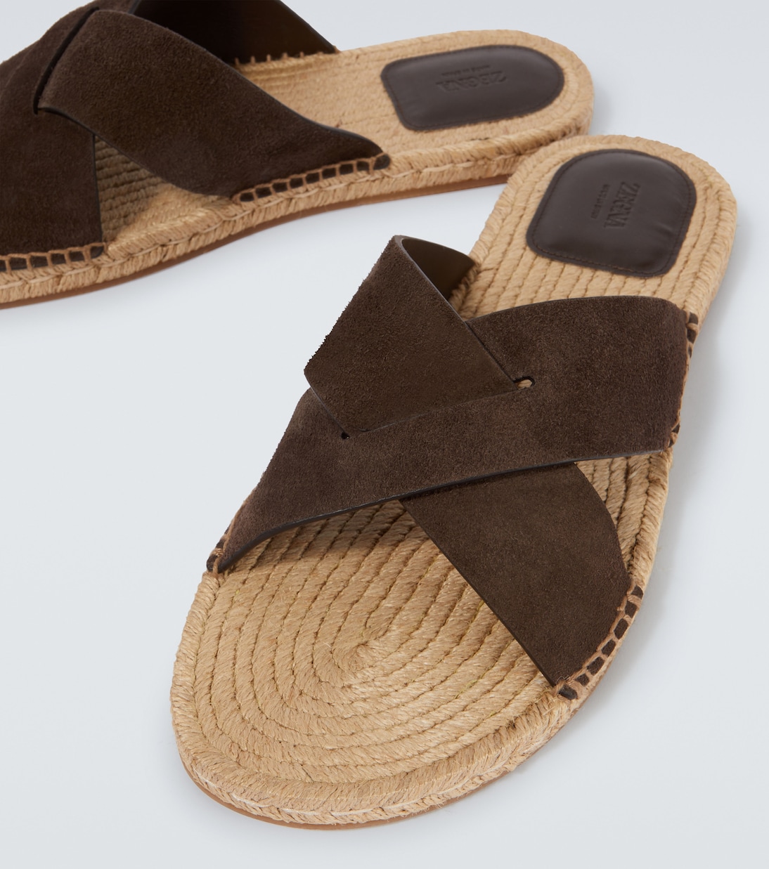 Suede espadrille sandals | Zegna