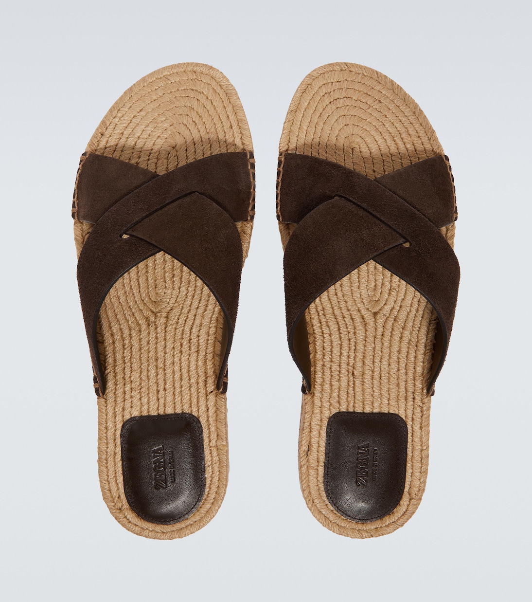 Suede espadrille sandals | Zegna