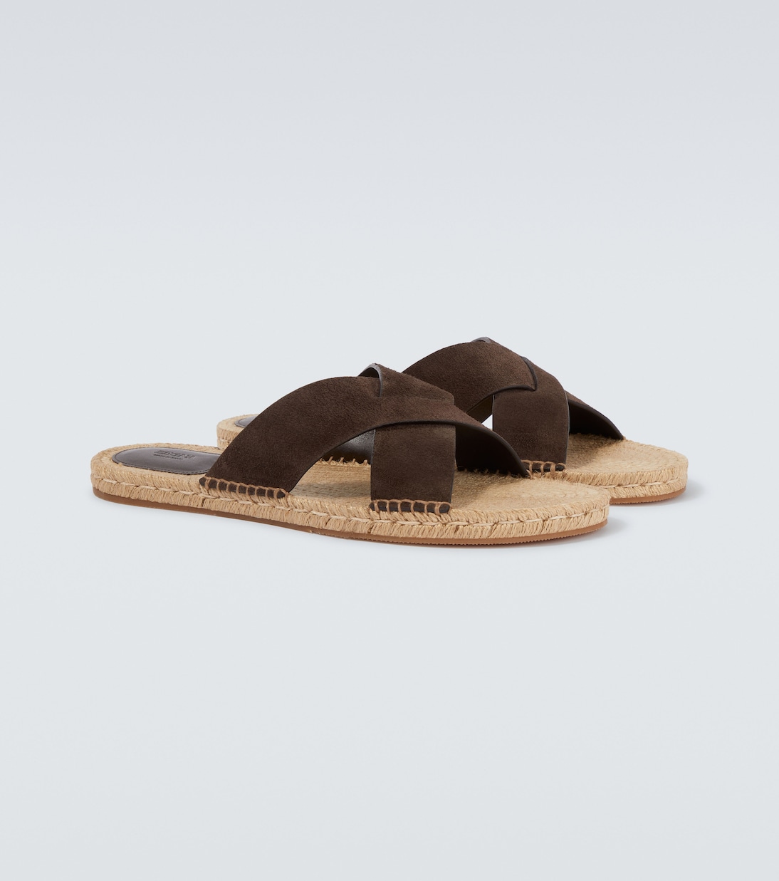 Suede espadrille sandals | Zegna