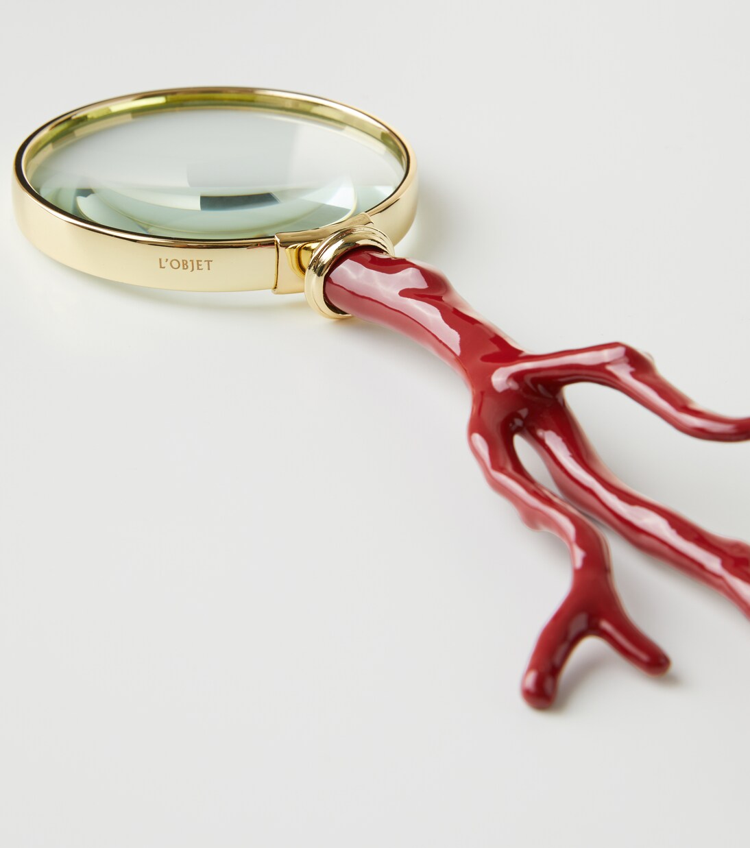 Coral magnifying glass | L'Objet