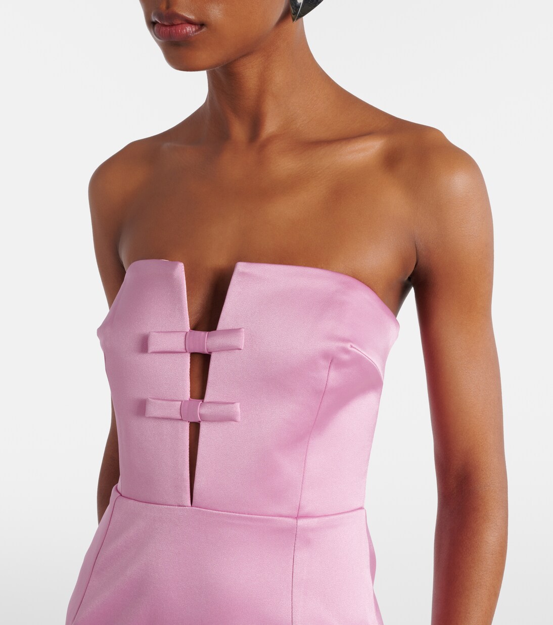 Robe longue Noa en crêpe | The New Arrivals Ilkyaz Ozel