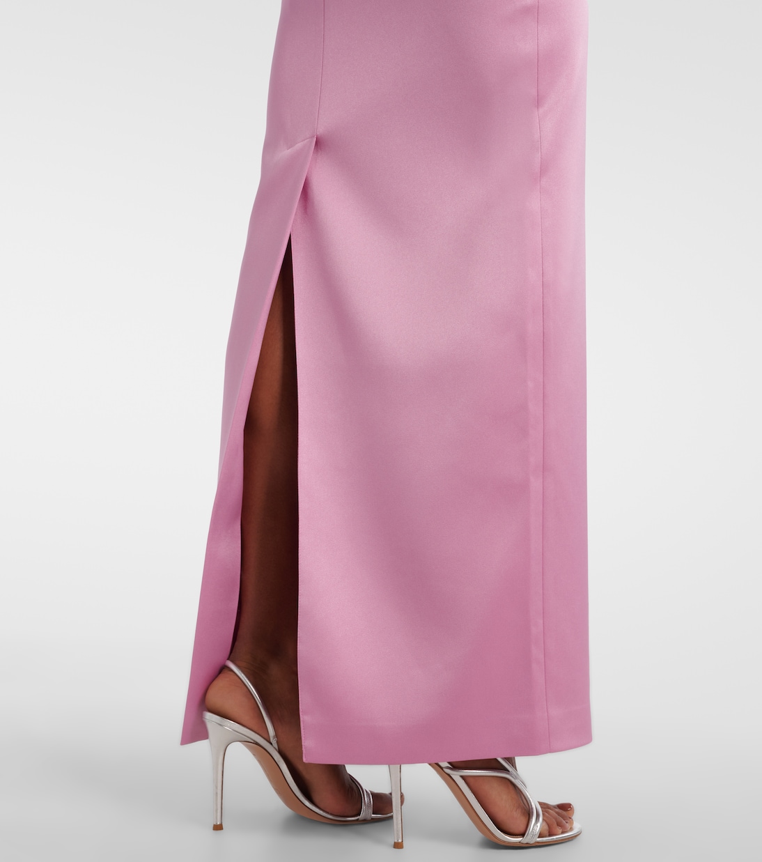 Robe longue Noa en crêpe | The New Arrivals Ilkyaz Ozel