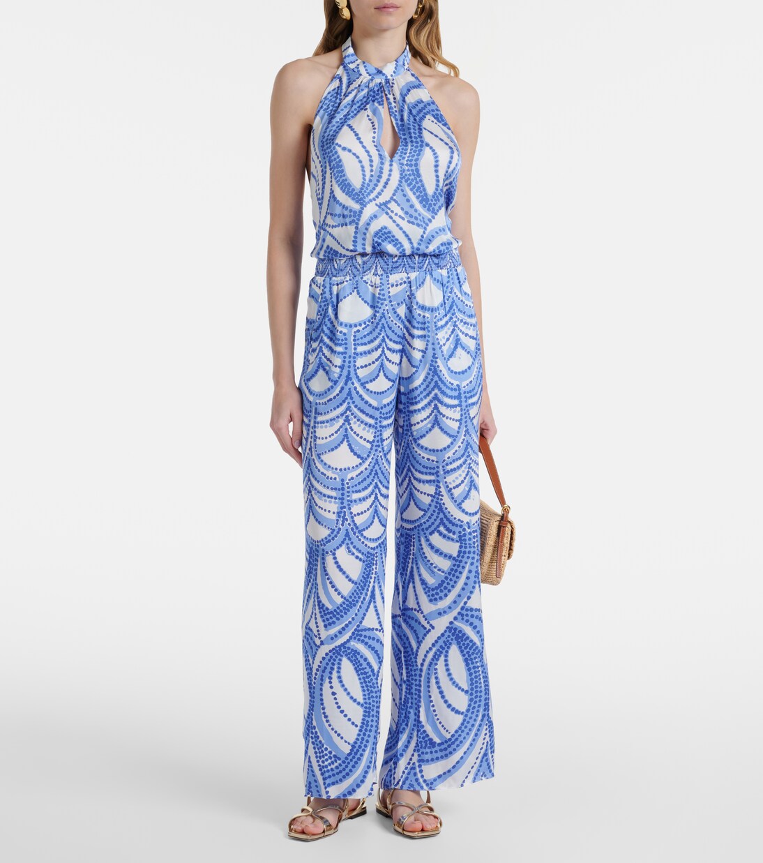 Pantalon ample Cecile imprimé | Poupette St Barth