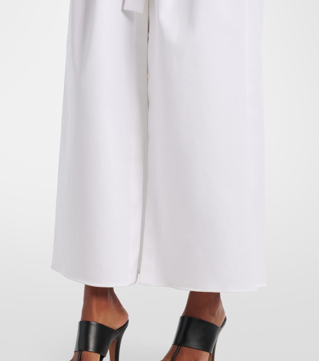 Robe longue en coton mélangé | Max Mara