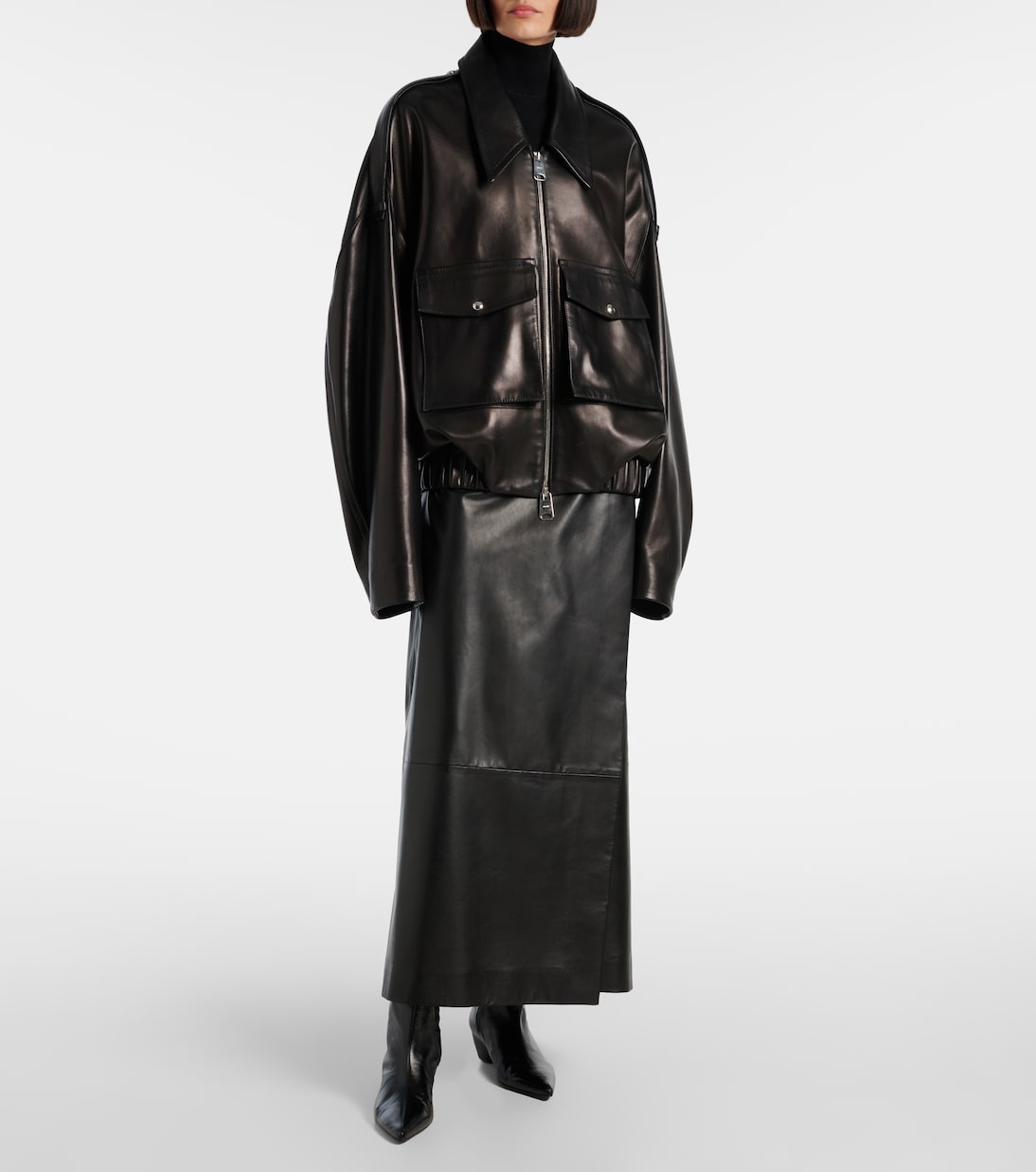 Bottes Sybil 40 en cuir | Khaite