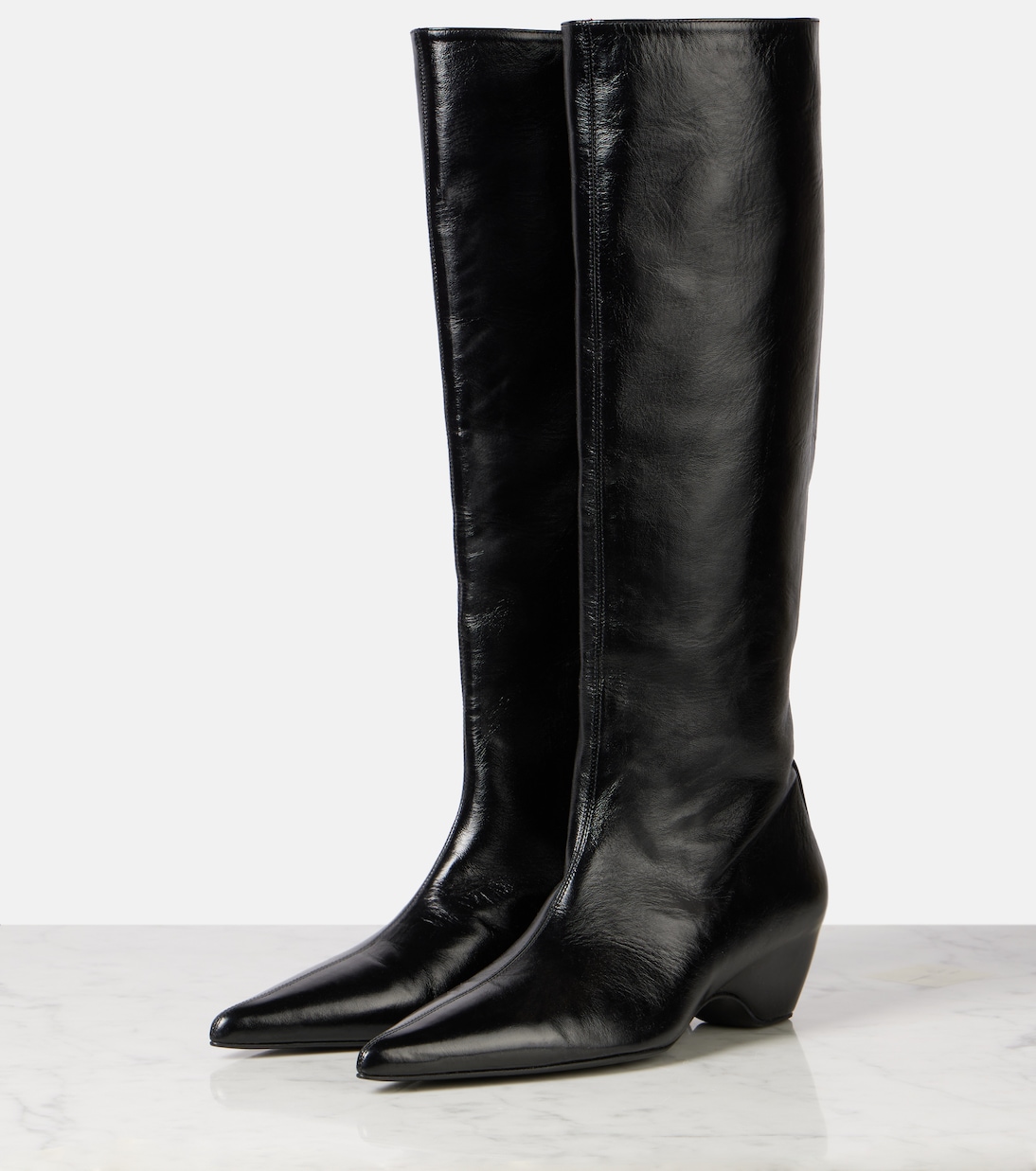 Bottes Sybil 40 en cuir | Khaite