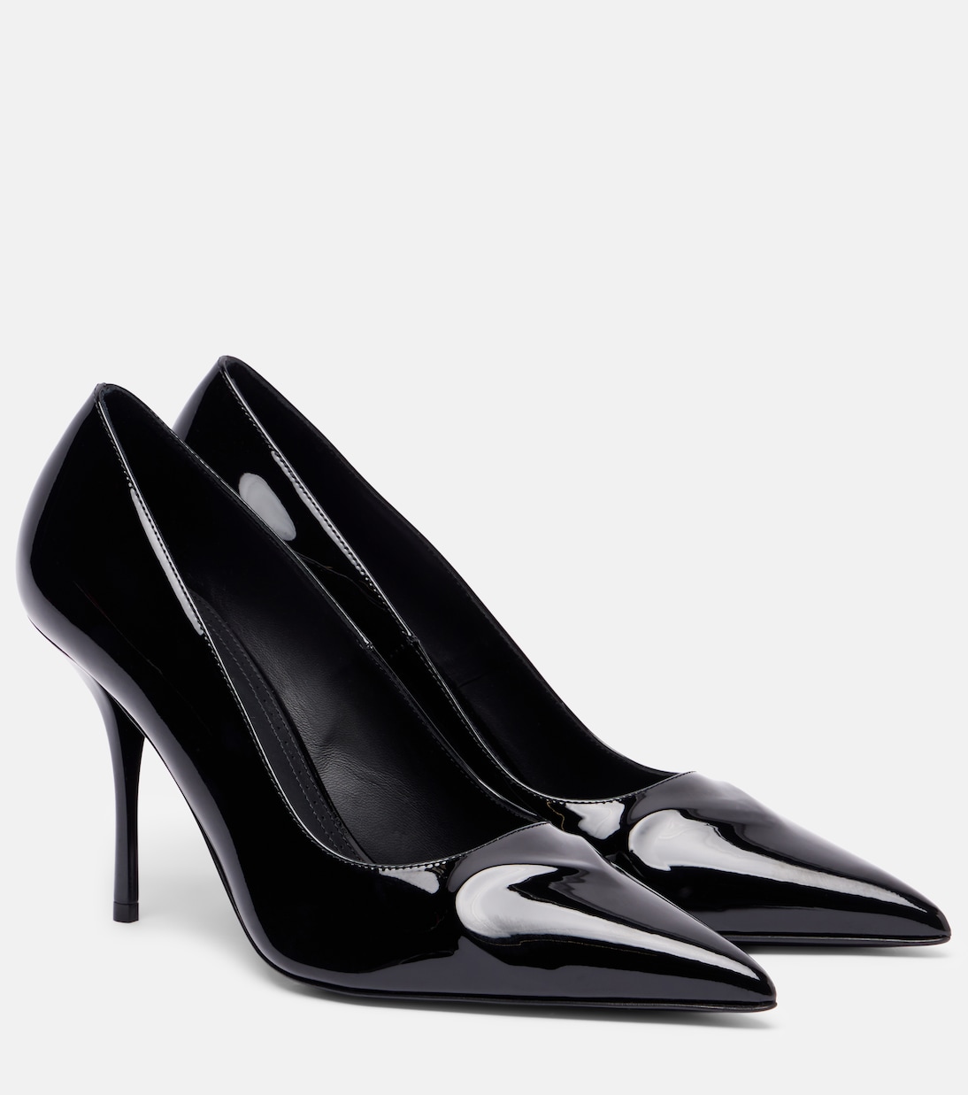 Le Cœur 3D 90 patent leather pumps | Alaïa