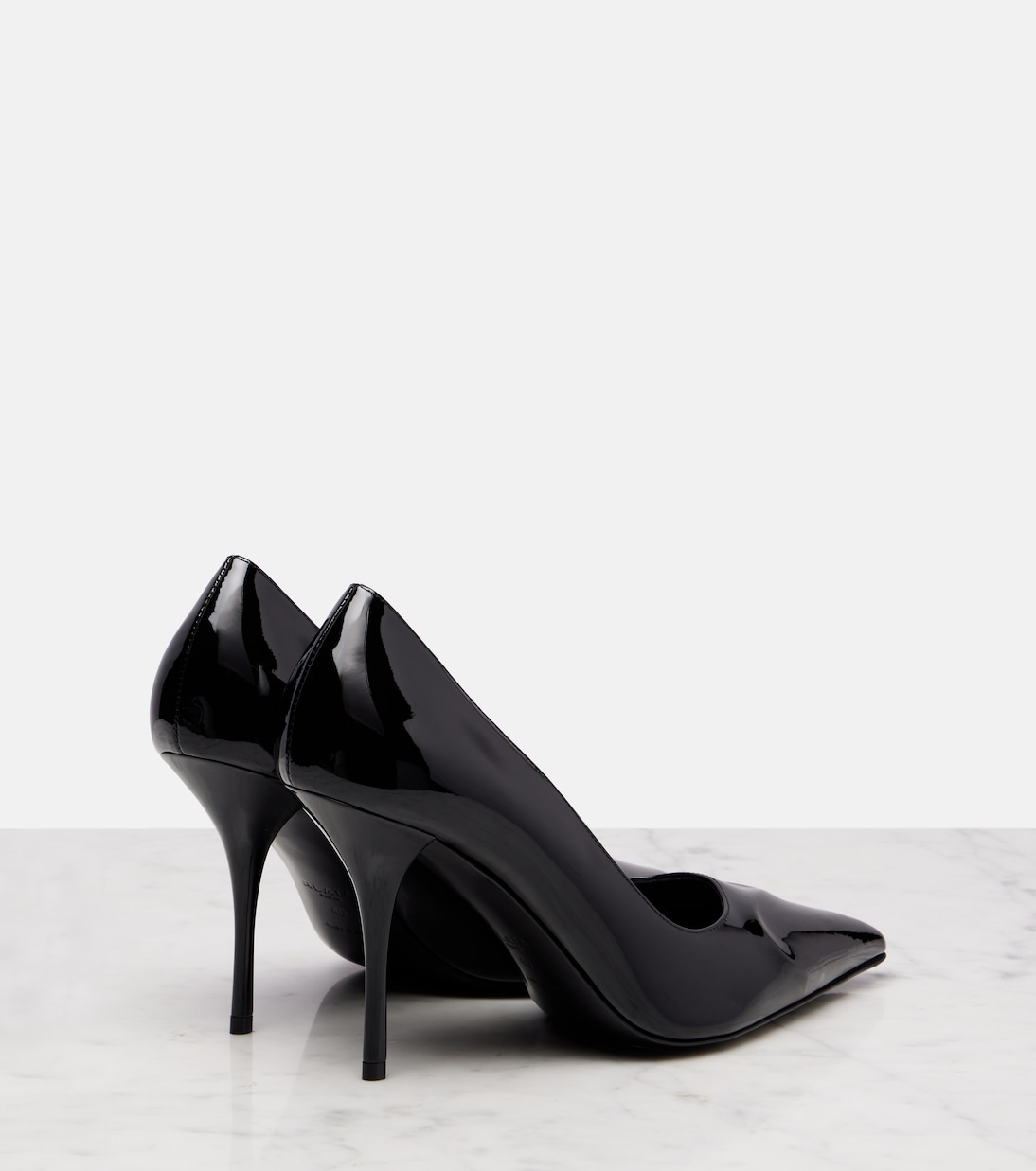 Le Cœur 3D 90 patent leather pumps | Alaïa