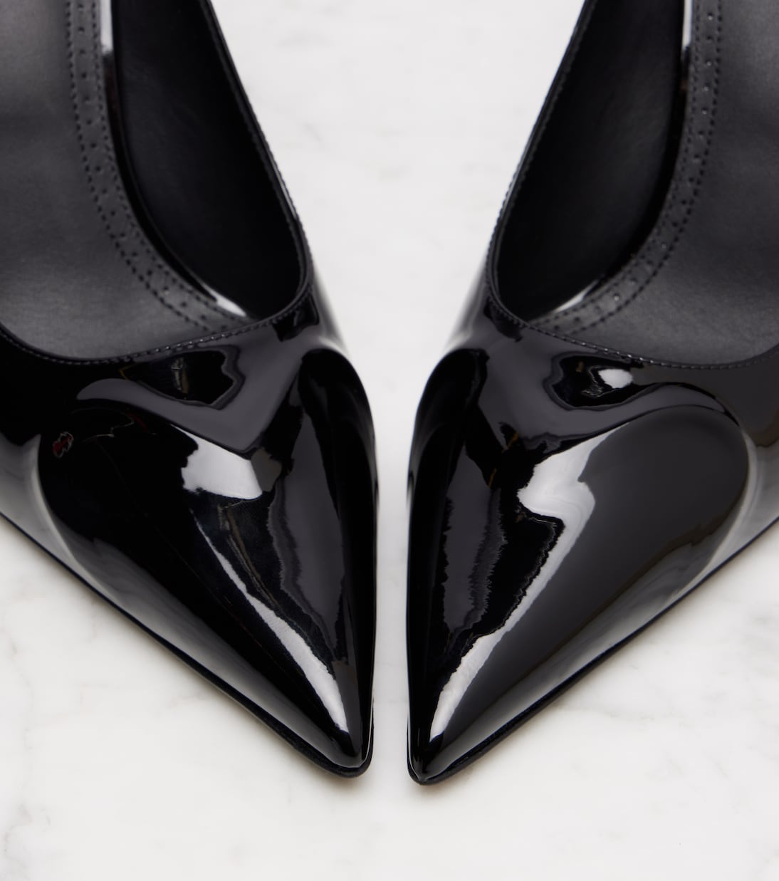 Le Cœur 3D 90 patent leather pumps | Alaïa