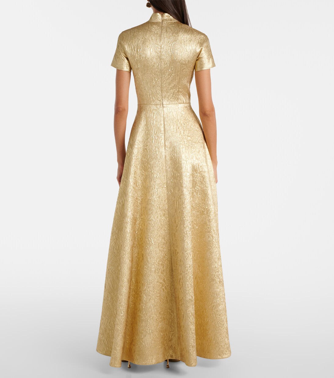 Robe longue Malinda métallisée | Emilia Wickstead