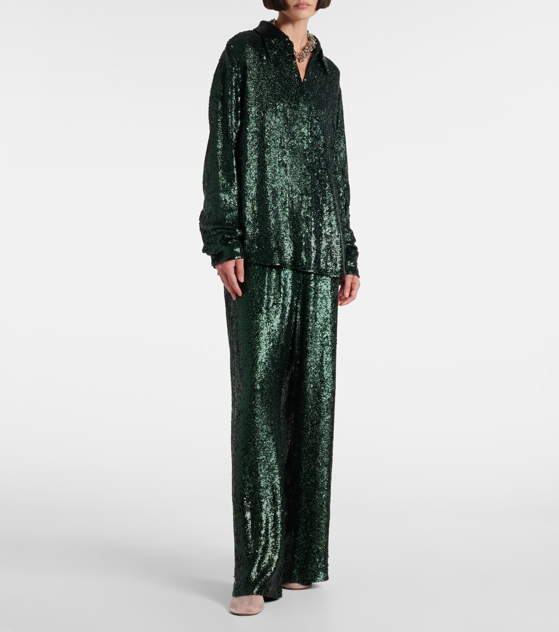 Sequined shirt | Dries Van Noten