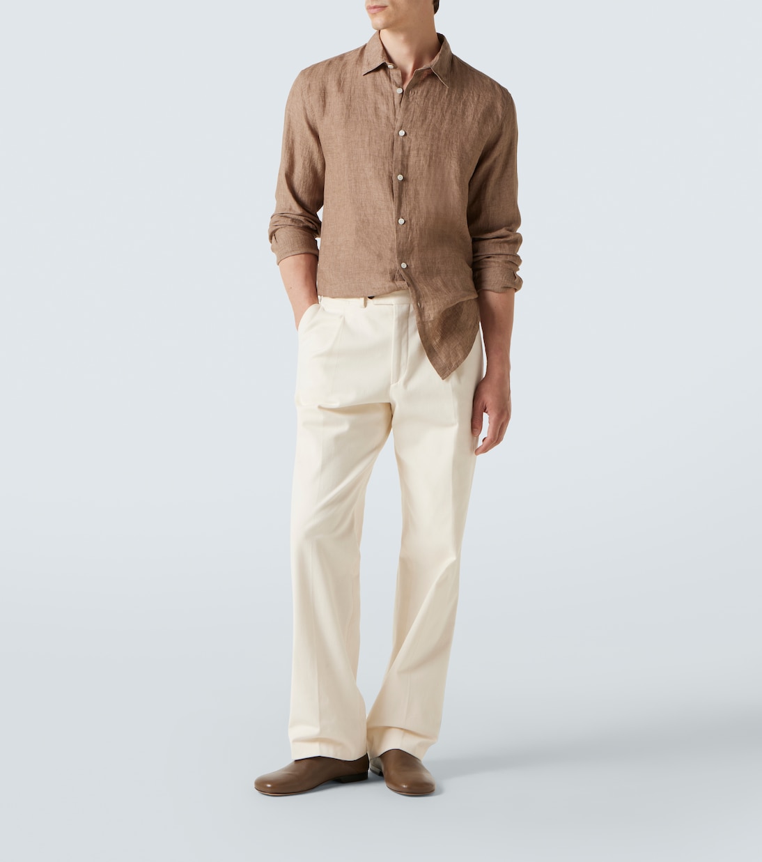 Hemd aus Leinen | Sunspel