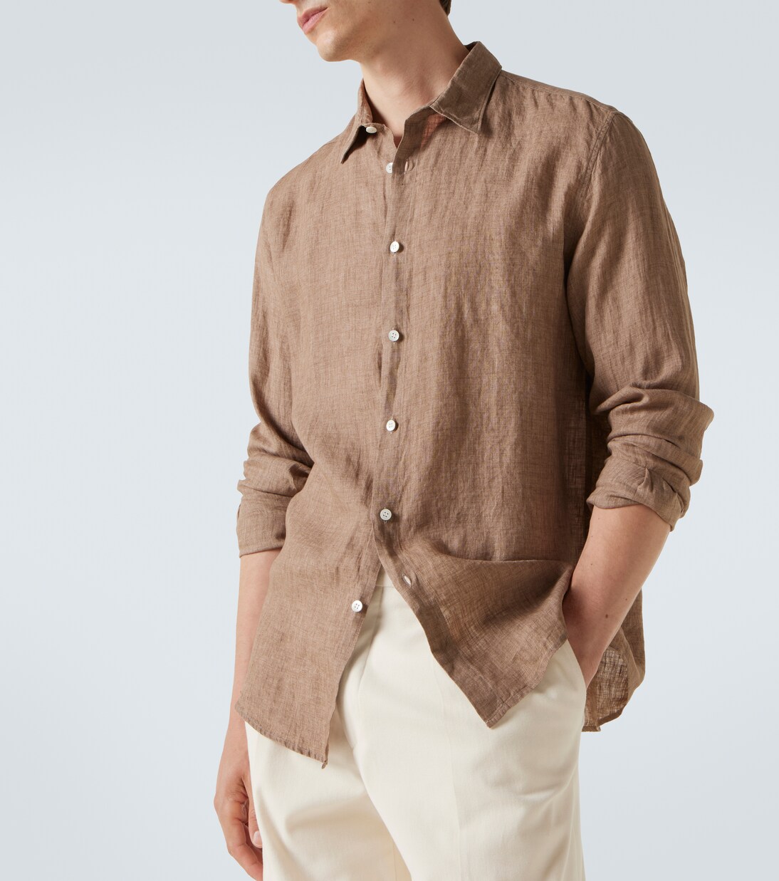 Hemd aus Leinen | Sunspel
