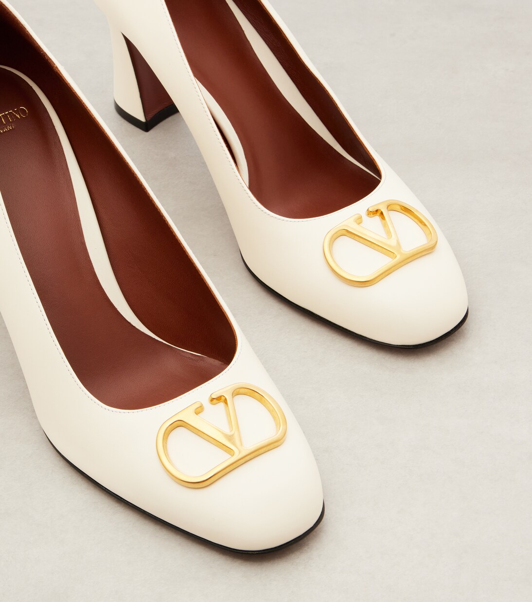 VLogo Signature 80 leather pumps | Valentino Garavani