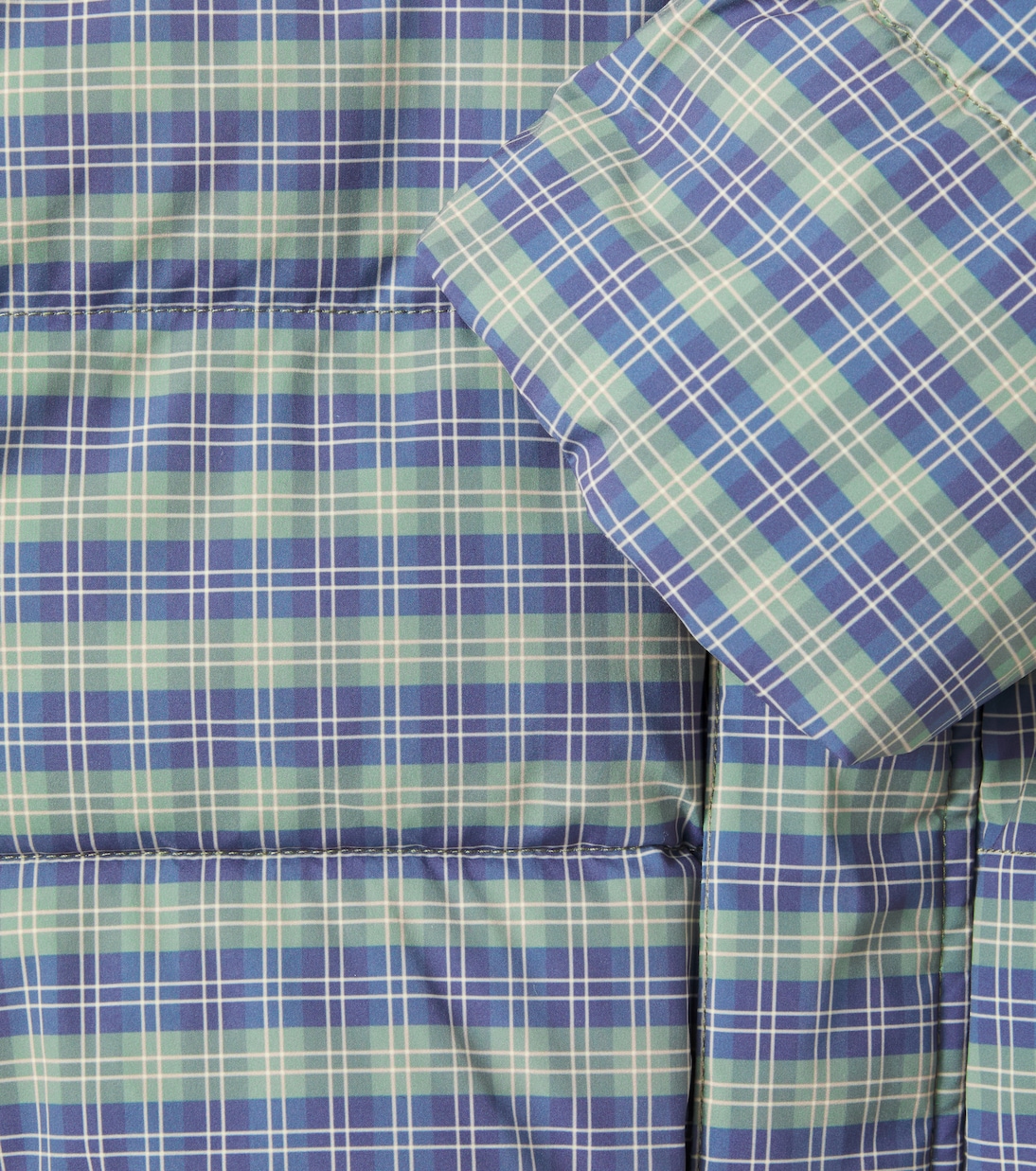 Nuka Deux checked puffer jacket | Konges Sløjd