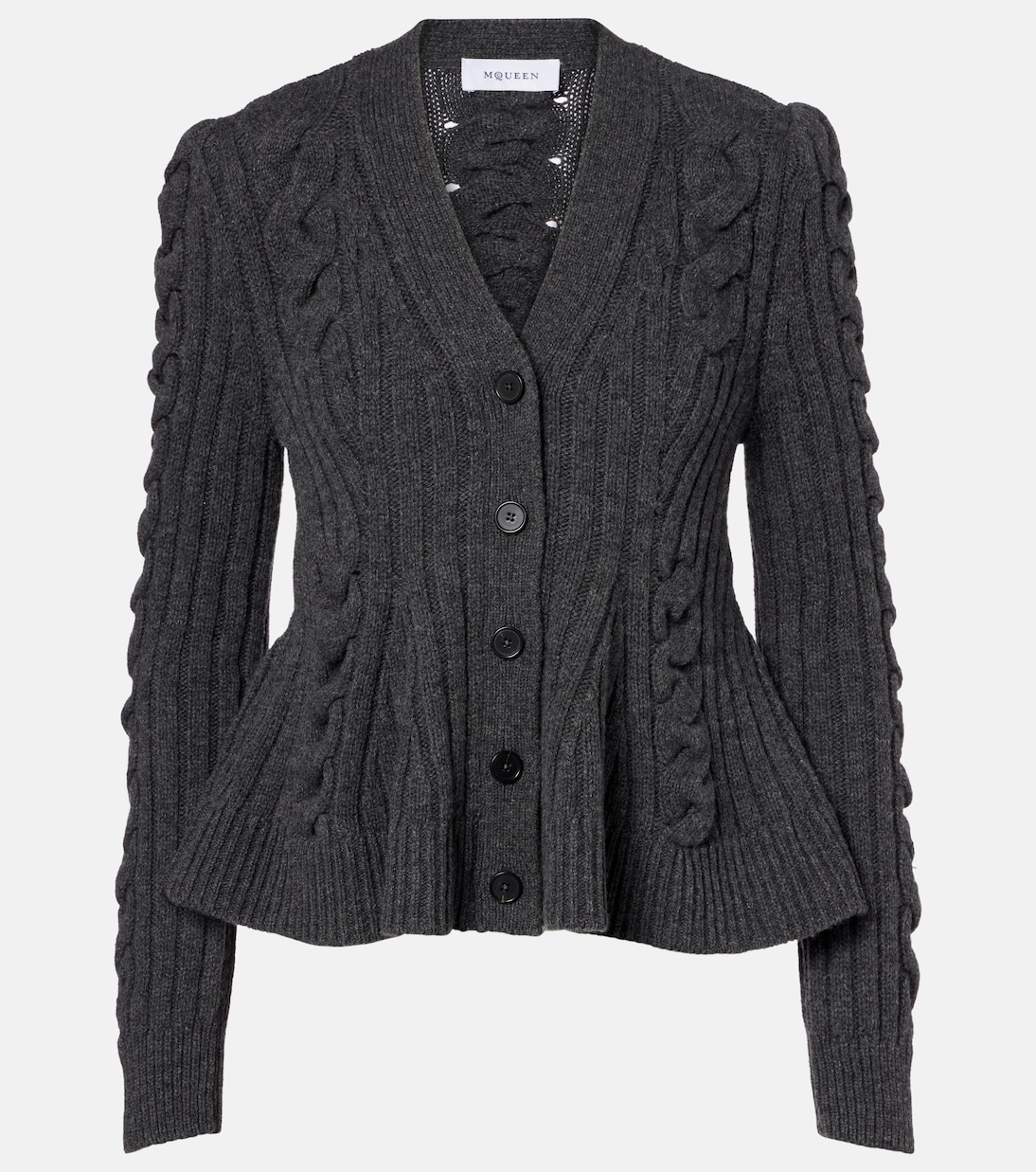 Cardigan aus Wolle und Kaschmir | McQueen