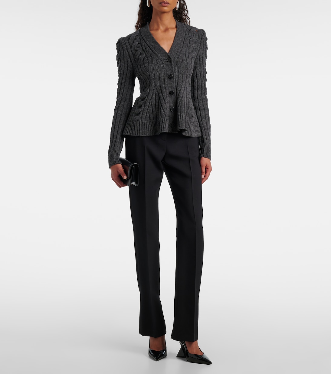 Cardigan aus Wolle und Kaschmir | McQueen