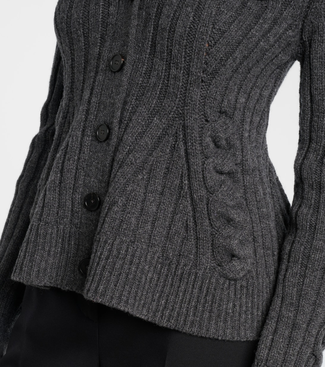 Cardigan aus Wolle und Kaschmir | McQueen