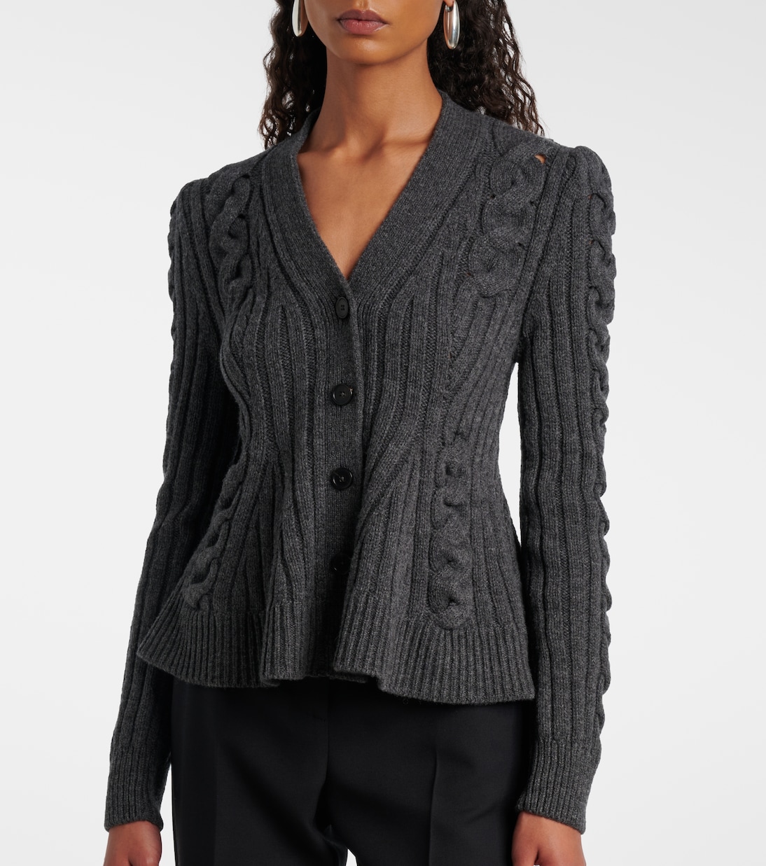 Cardigan aus Wolle und Kaschmir | McQueen