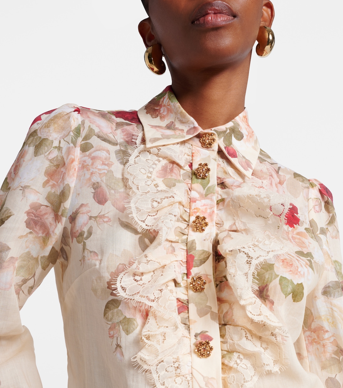 Bluse Hypnotic aus Ramie | Zimmermann