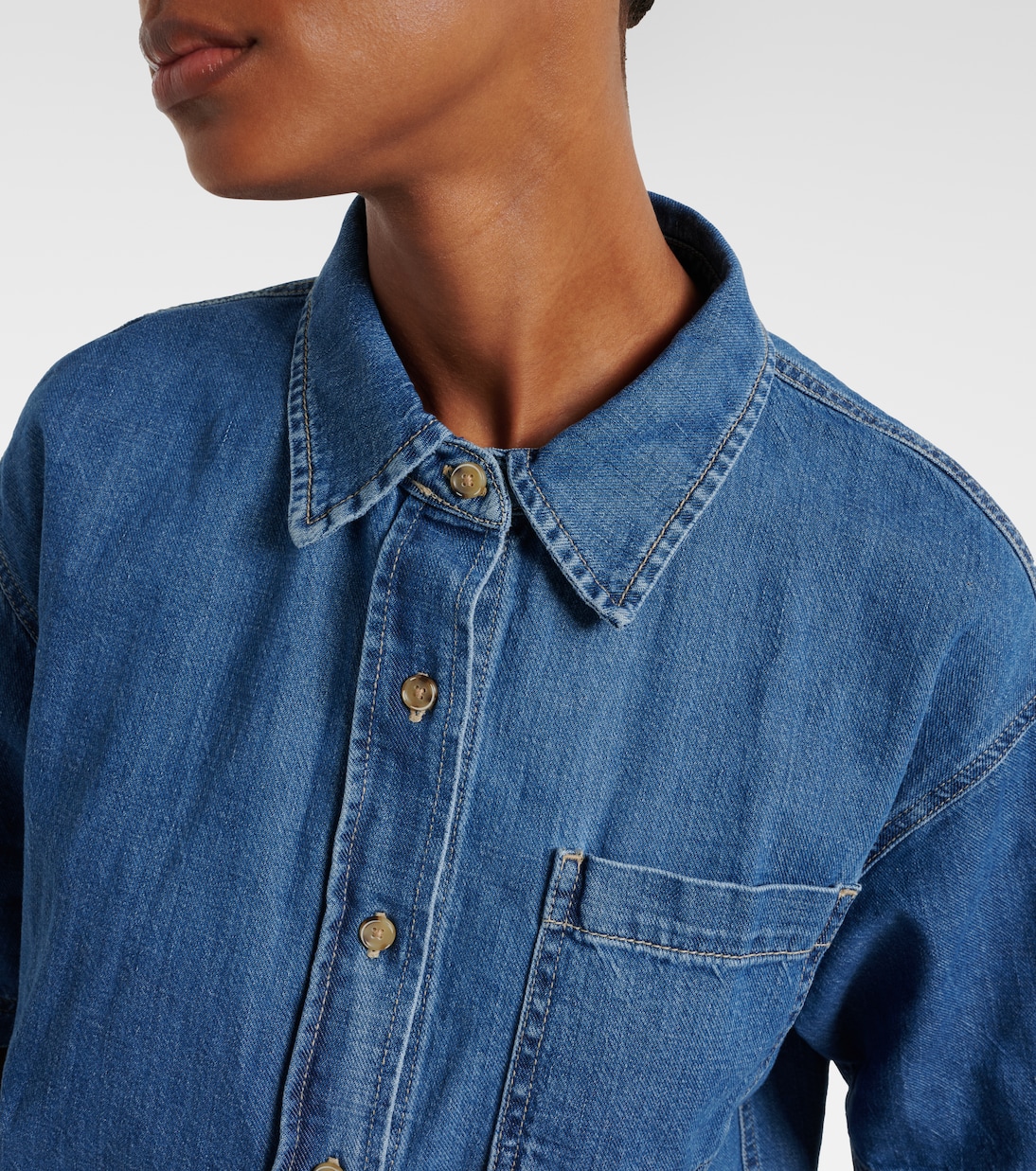 Jeanshemd Kaddy | Velvet