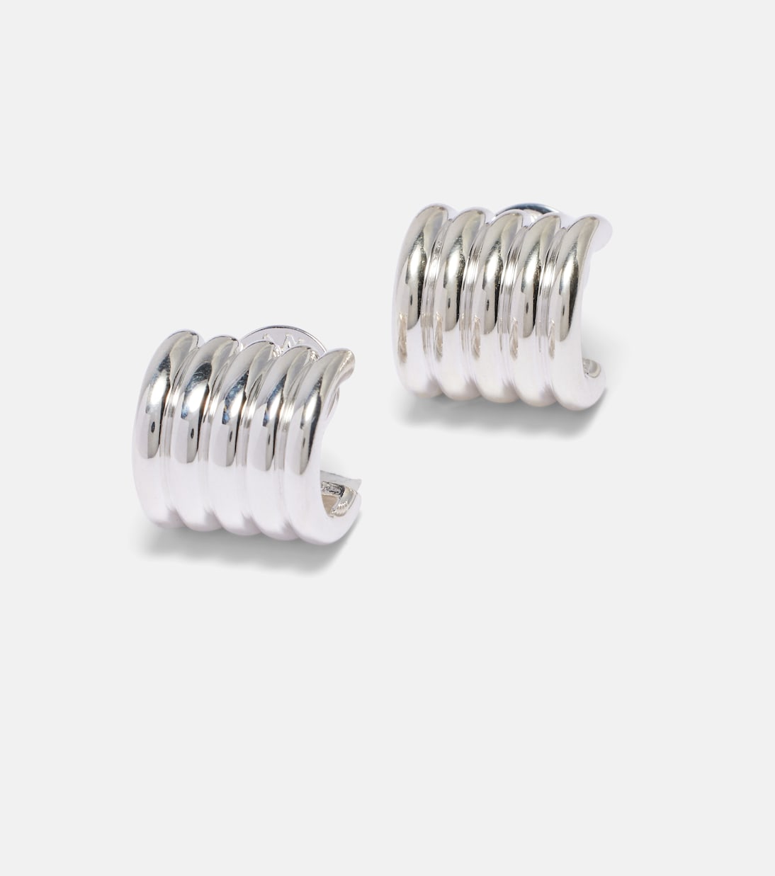 Hollyhock sterling silver earrings | Déhanche