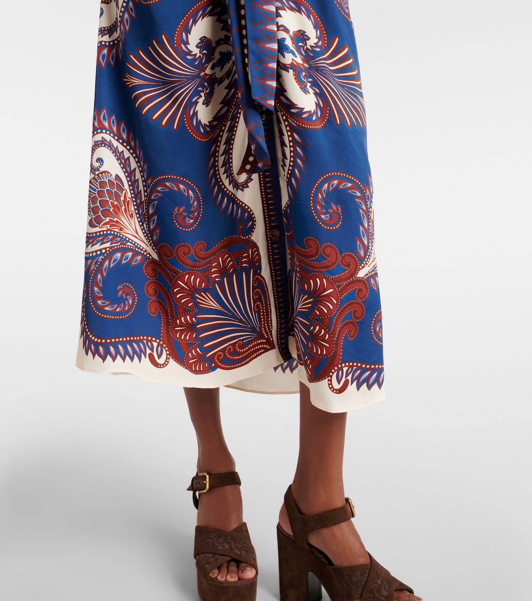 Arabesque Scarf shirt dress | Farm Rio