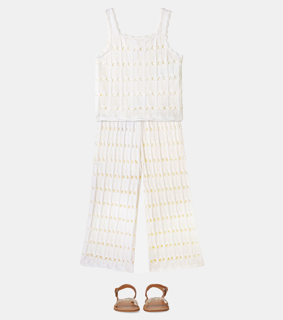 Top aus Wolle und Baumwolle  | Zimmermann Kids