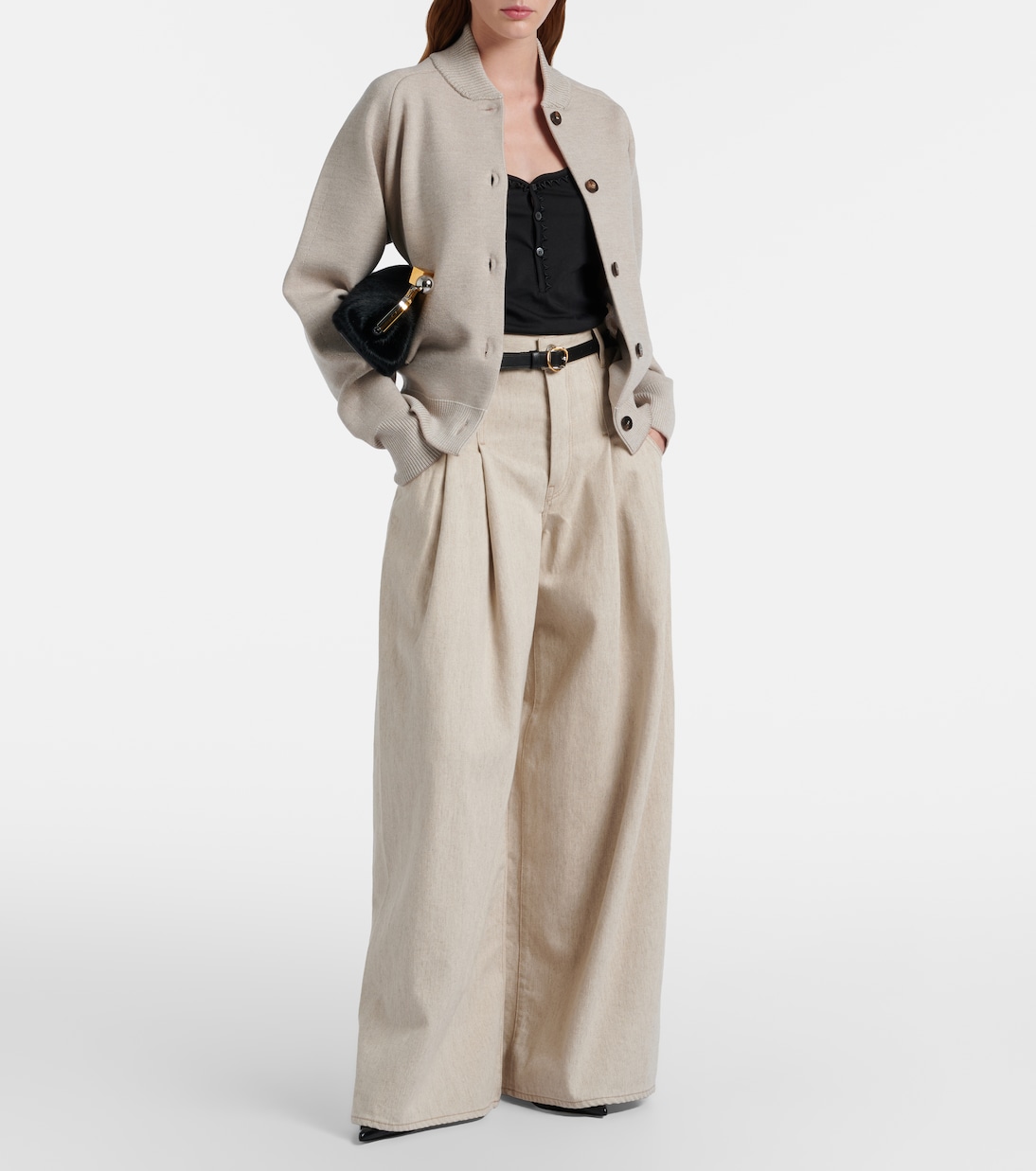 Cardigan Lavande en laine mélangée | Jacquemus