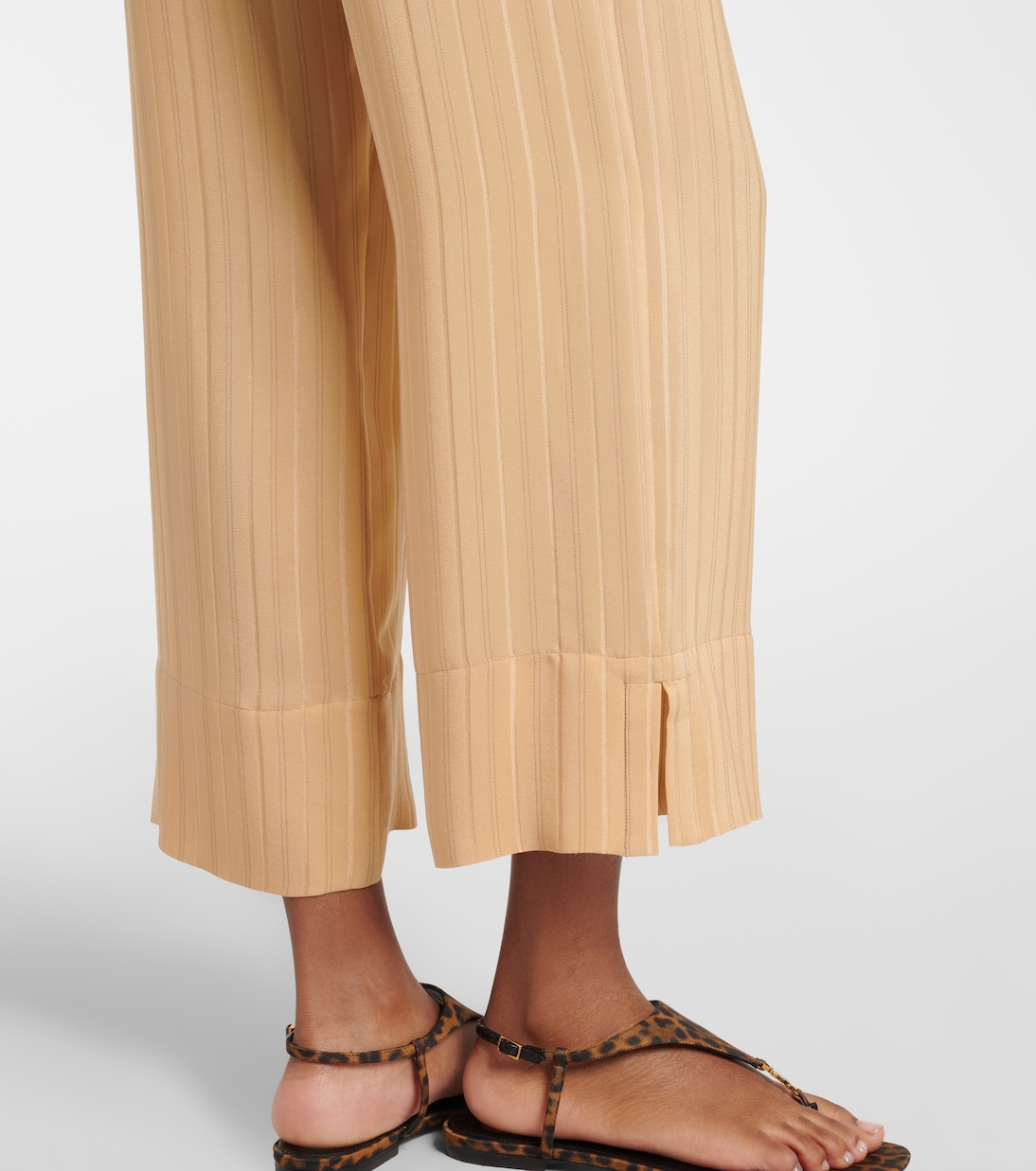 Striped silk pajama pants | Saint Laurent
