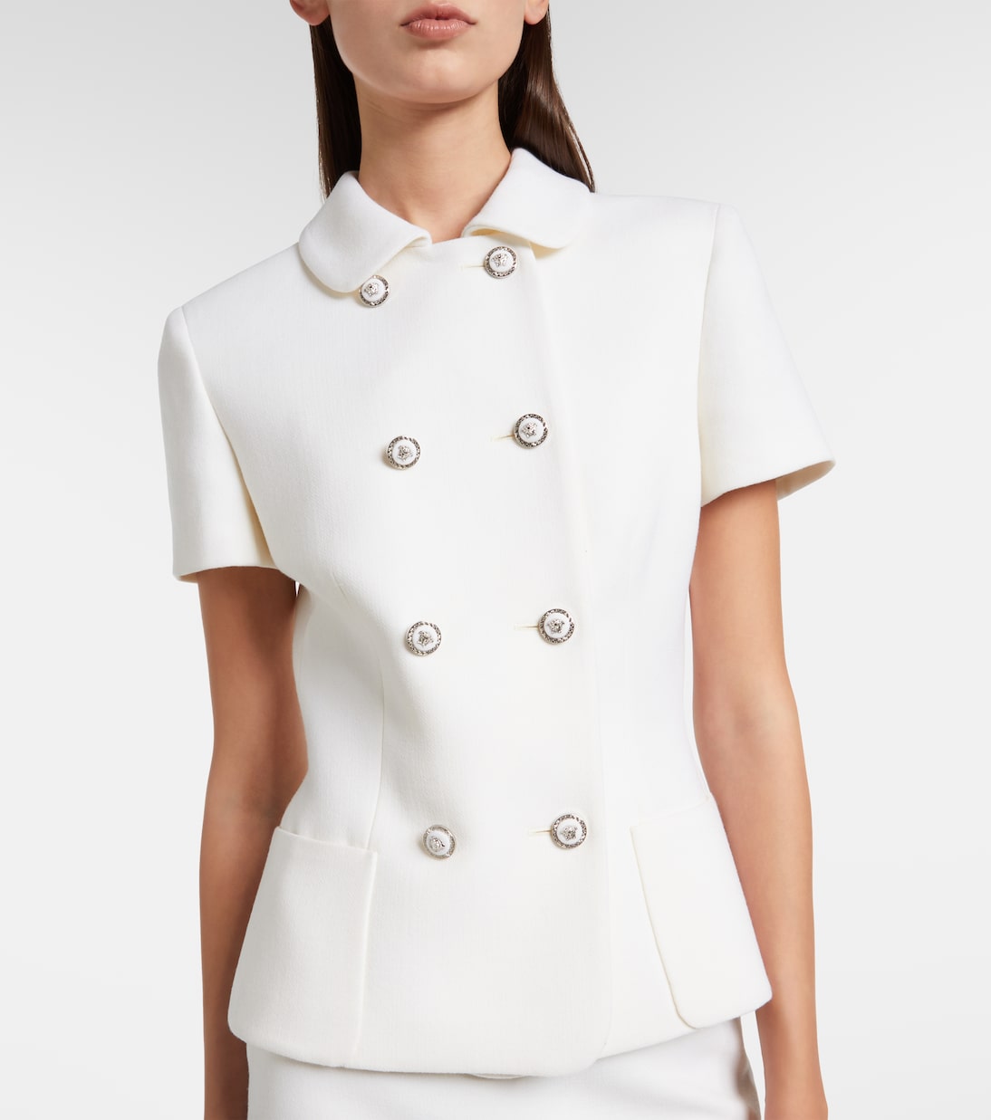 Virgin wool blazer | Versace