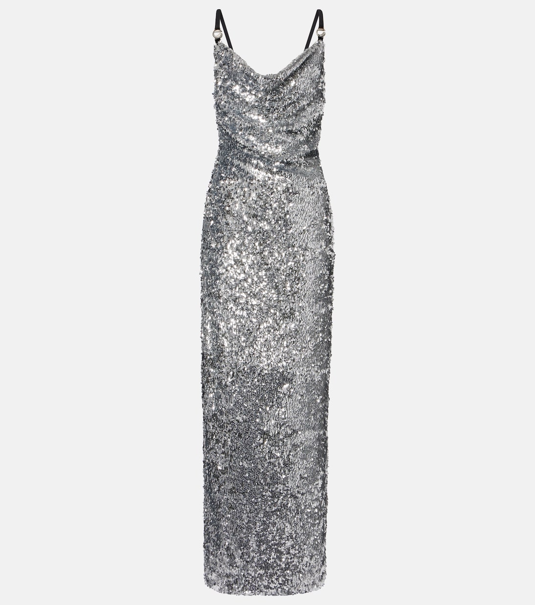 Draped sequined gown | Coperni