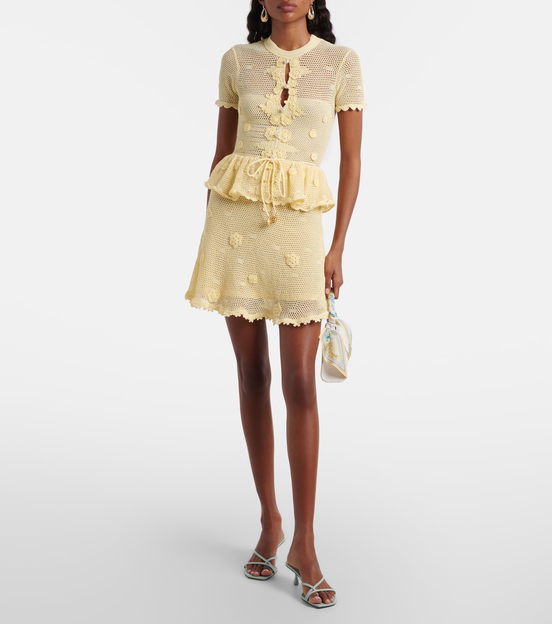 Embellished minidress | Self-Portrait