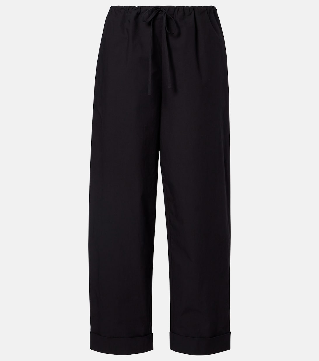 Pantaloni regular Delano in cotone | The Row